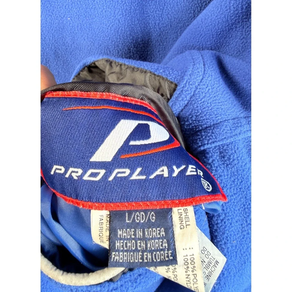 Mens Sz Large University of Kentucky Blue Reversible‎ Full Zip Jacket Pro Player